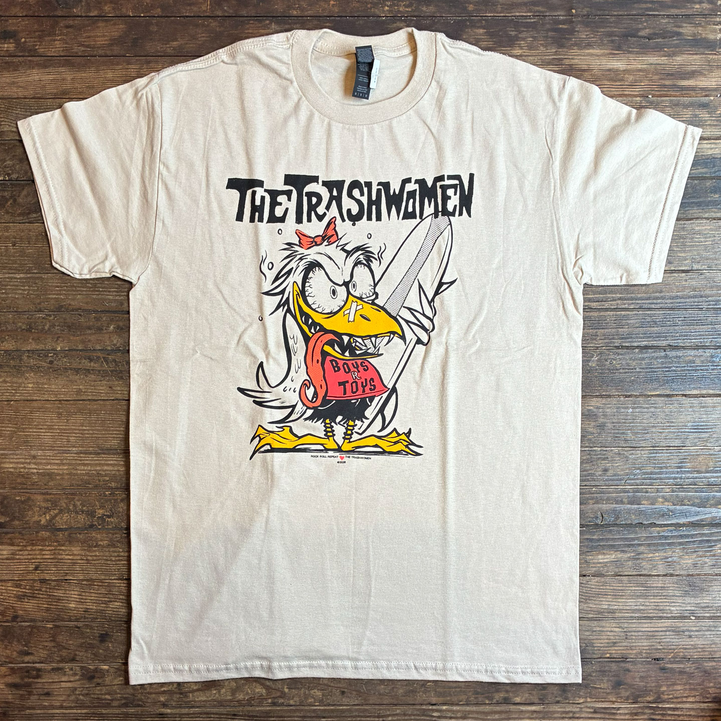 THE TRASHWOMEN Tシャツ Boys Are Toys オフィシャル！