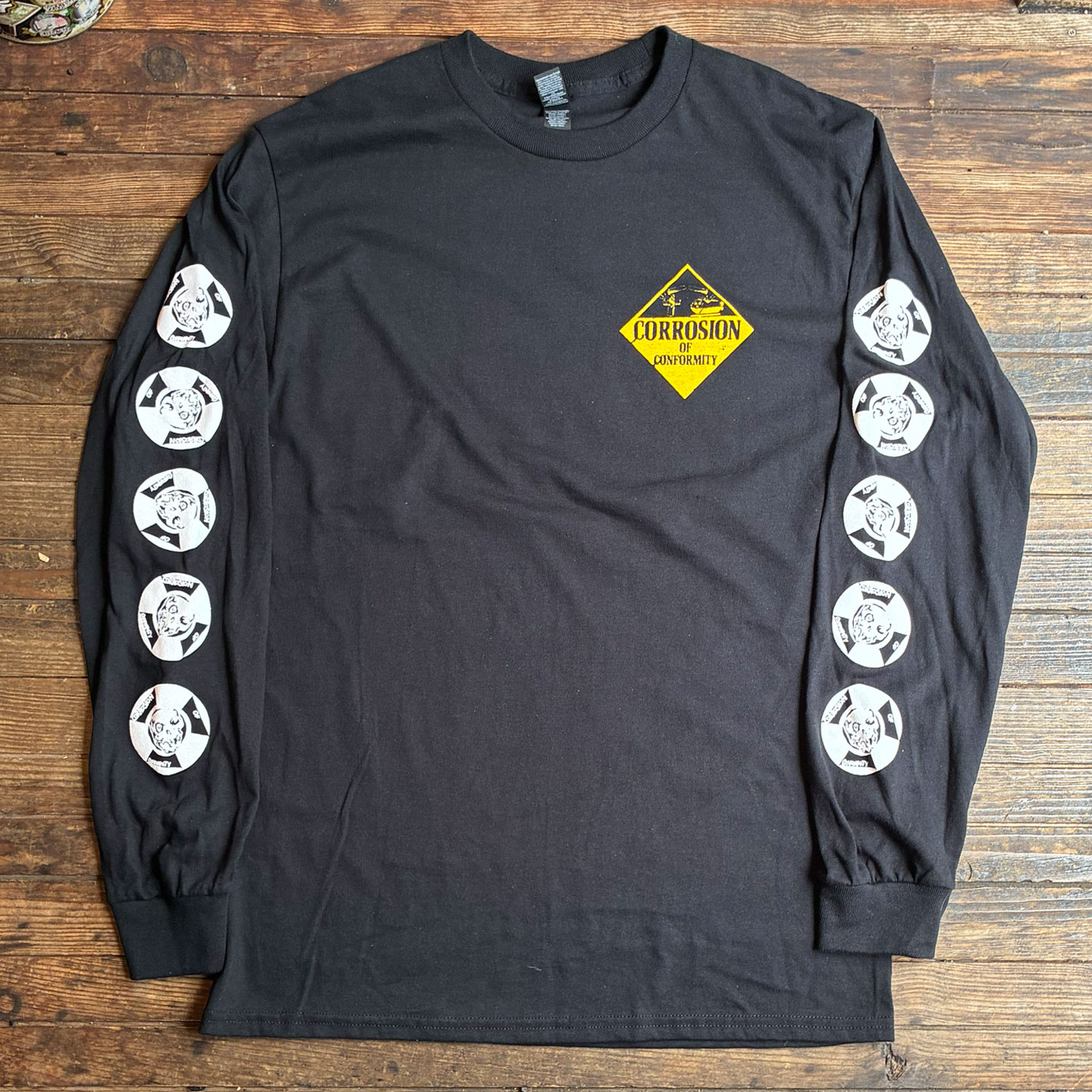 Corrosion Of Conformity ロングスリーブTシャツ Technocracy Skull