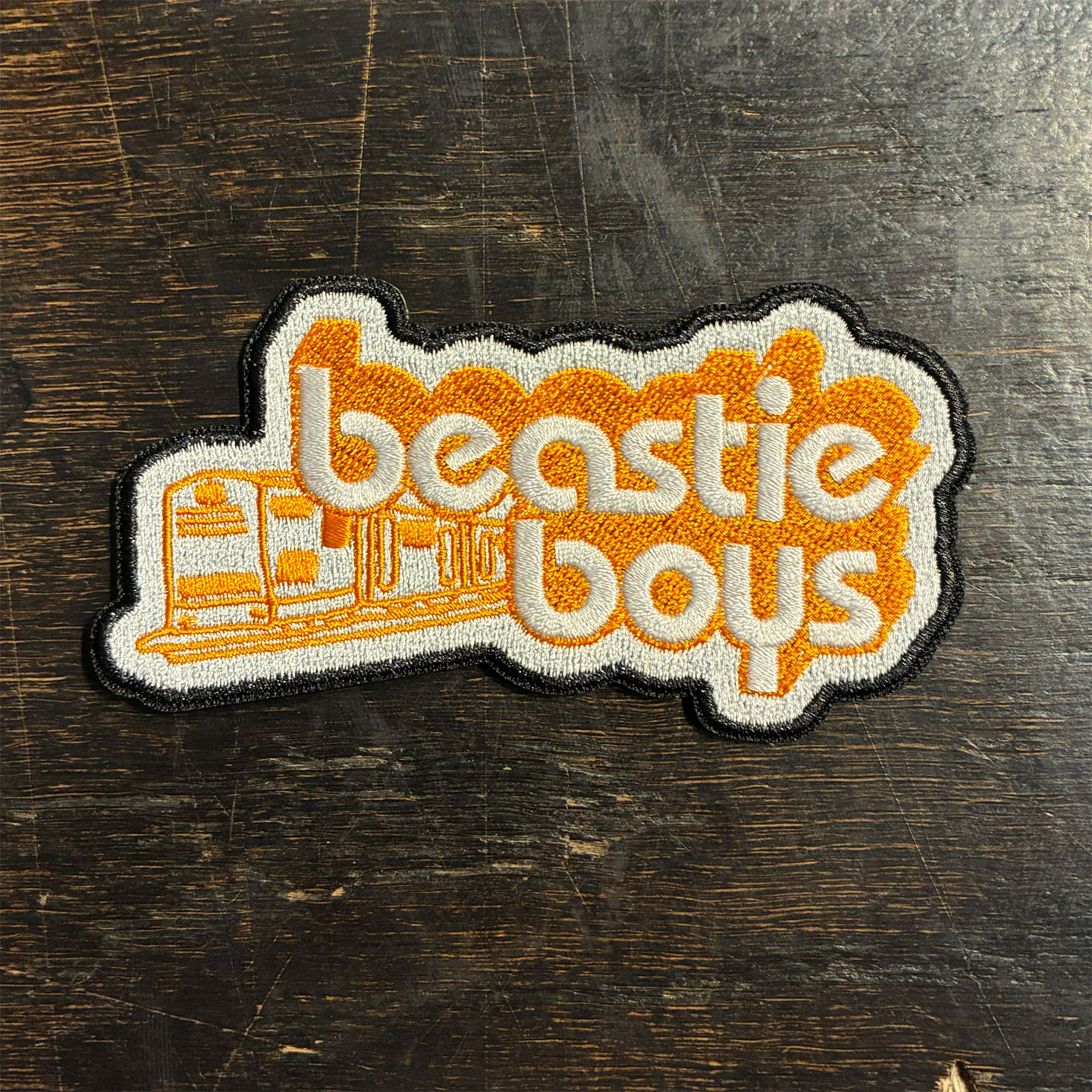 BEASTIE BOYS 刺繍ワッペン TRAIN LOGO