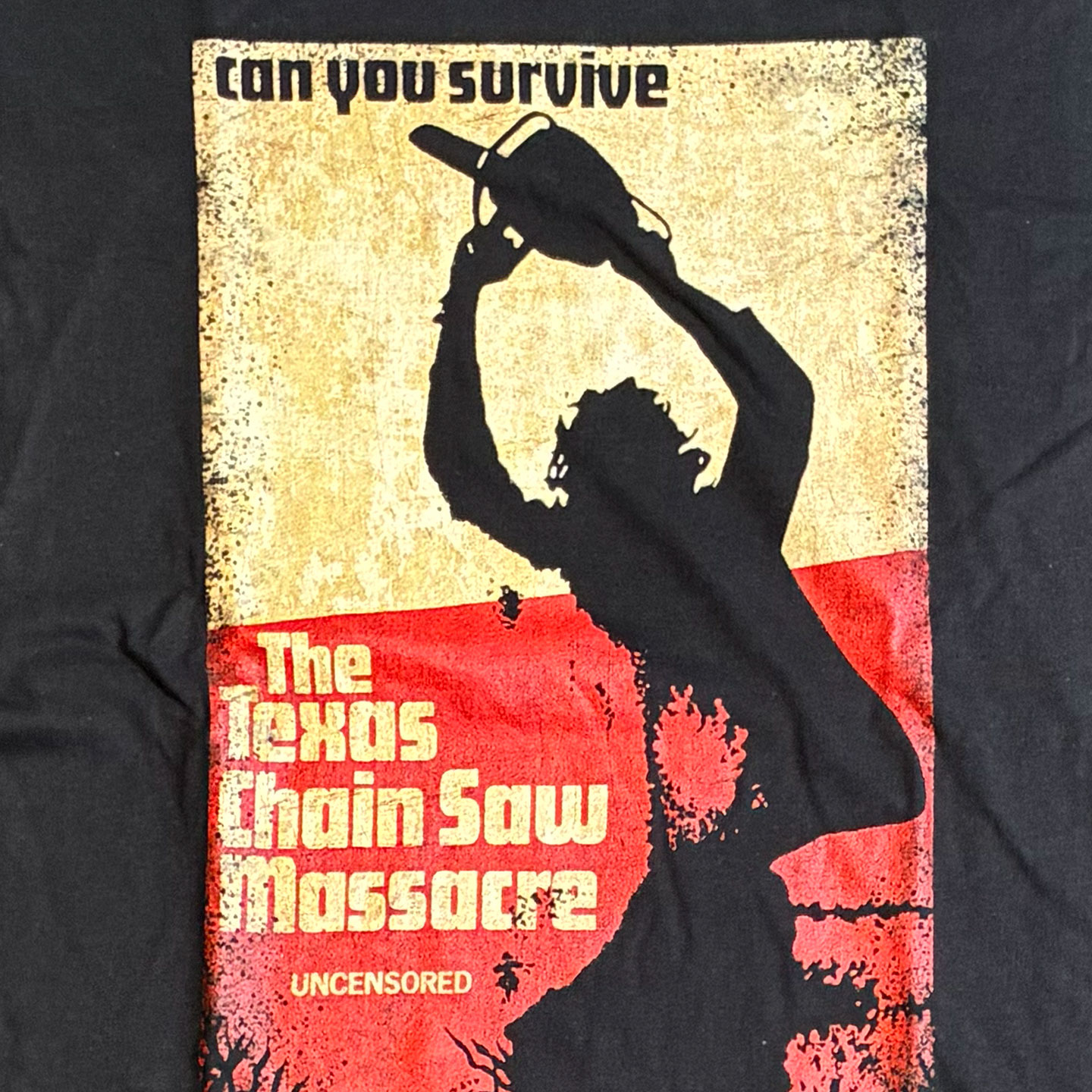 The Texas ChainSaw Massacre Tシャツ POSTER オフィシャル