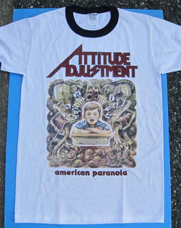 ATTITUDE ADJUSTMENT Tシャツ AMERICAN PARANOIA | 45REVOLUTION