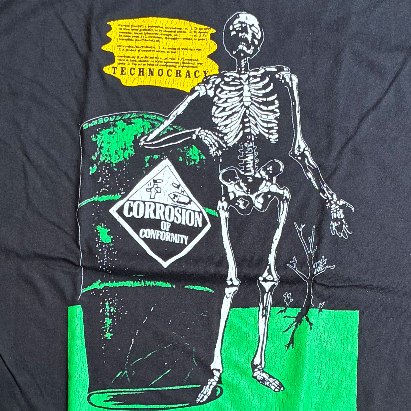 Corrosion Of Conformity Tシャツ Technocracy Skull