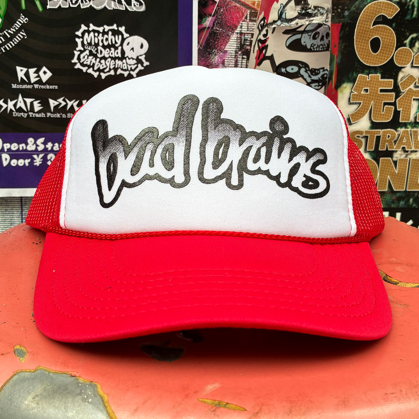 BAD BRAINS メッシュCAP LOGO