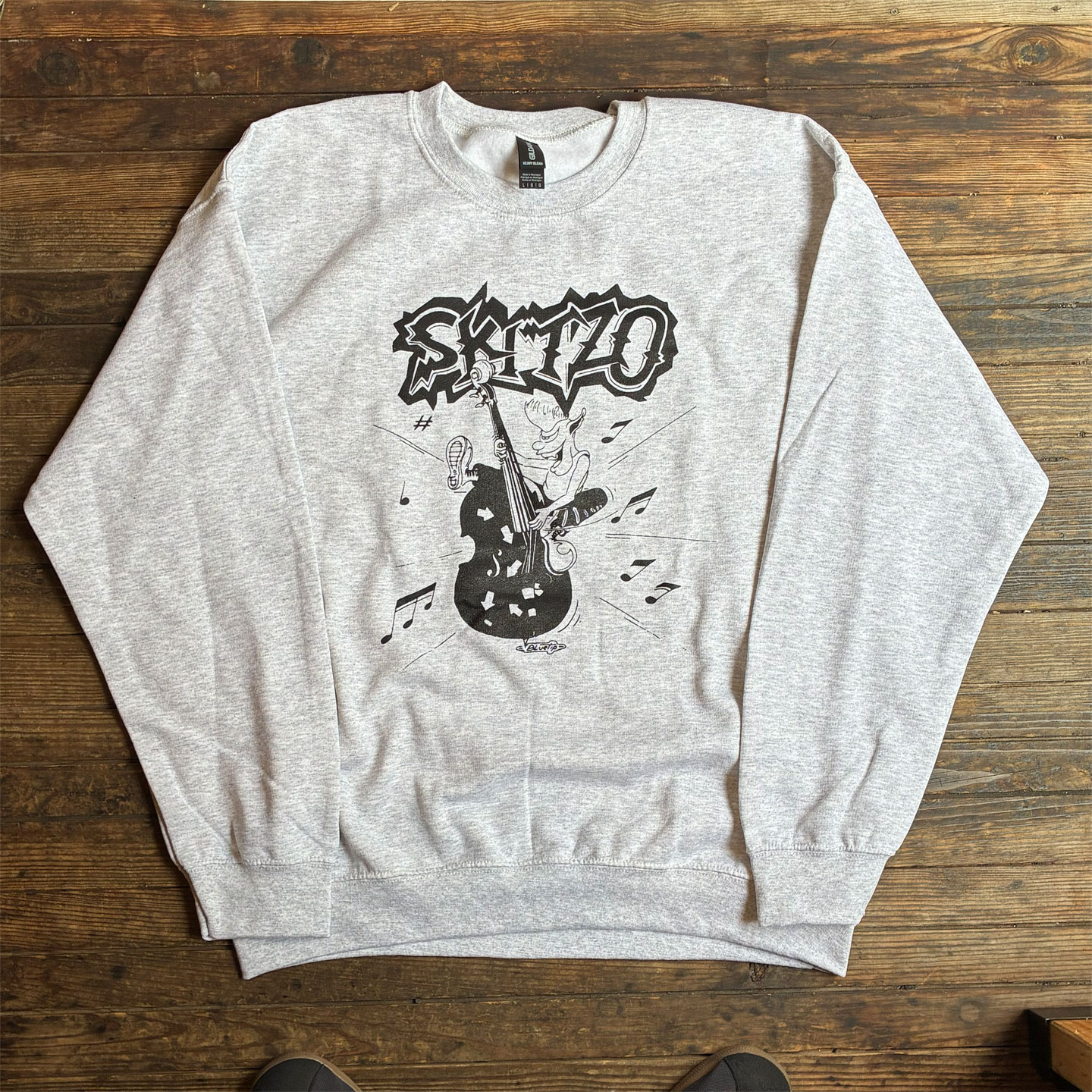 SKITZO スウェット BASS