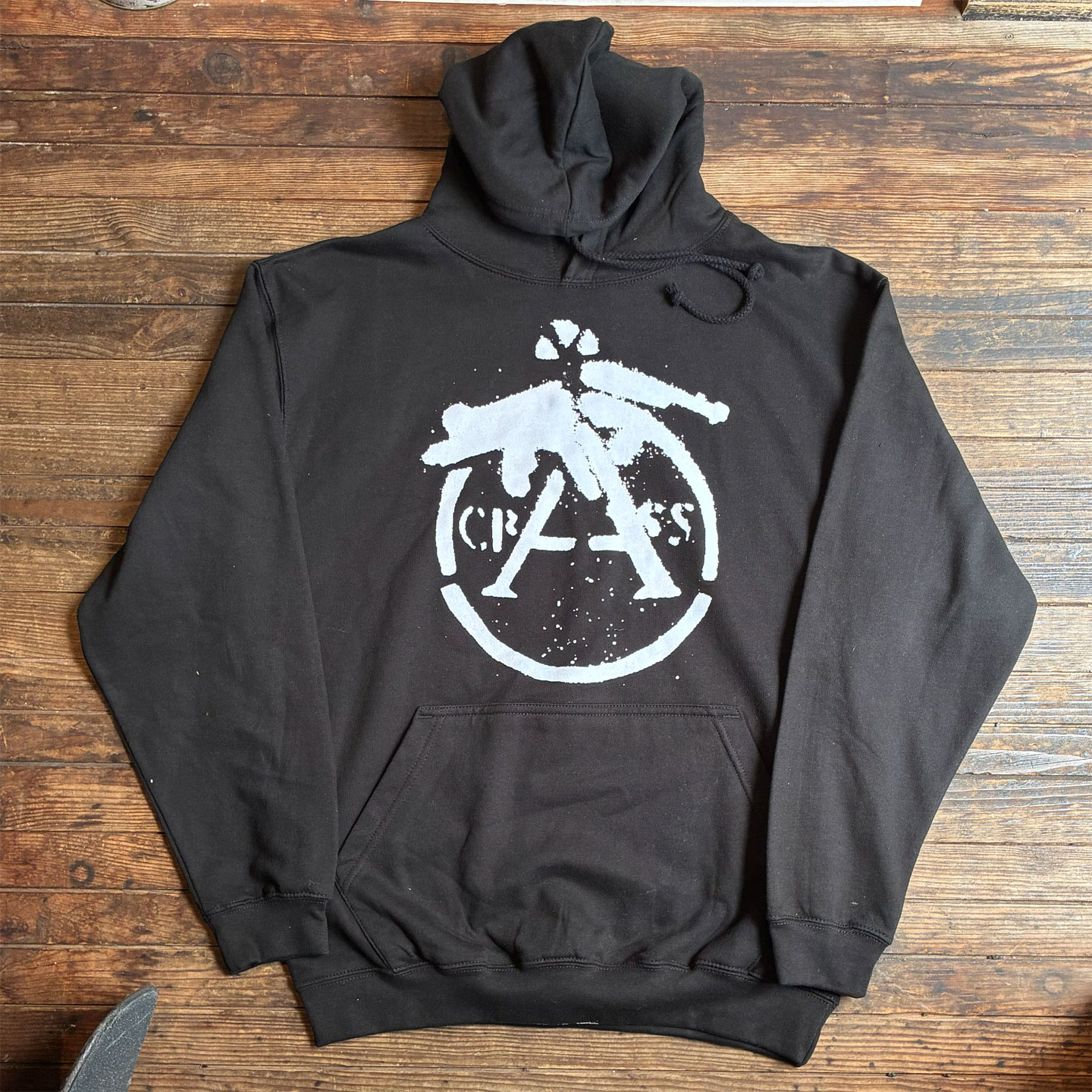 CRASS パーカー ANARCHY ＆ PEACE