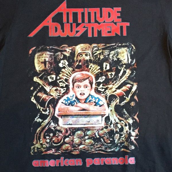 ATTITUDE ADJUSTMENT Tシャツ AMERICAN PARANOIA | 45REVOLUTION