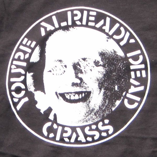 CRASS Tシャツ YOU’RE ALREADY DEAD