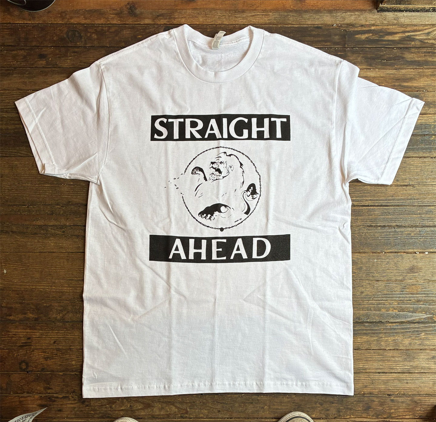 STRAIGHT AHEAD Tシャツ LOGO オフィシャル！