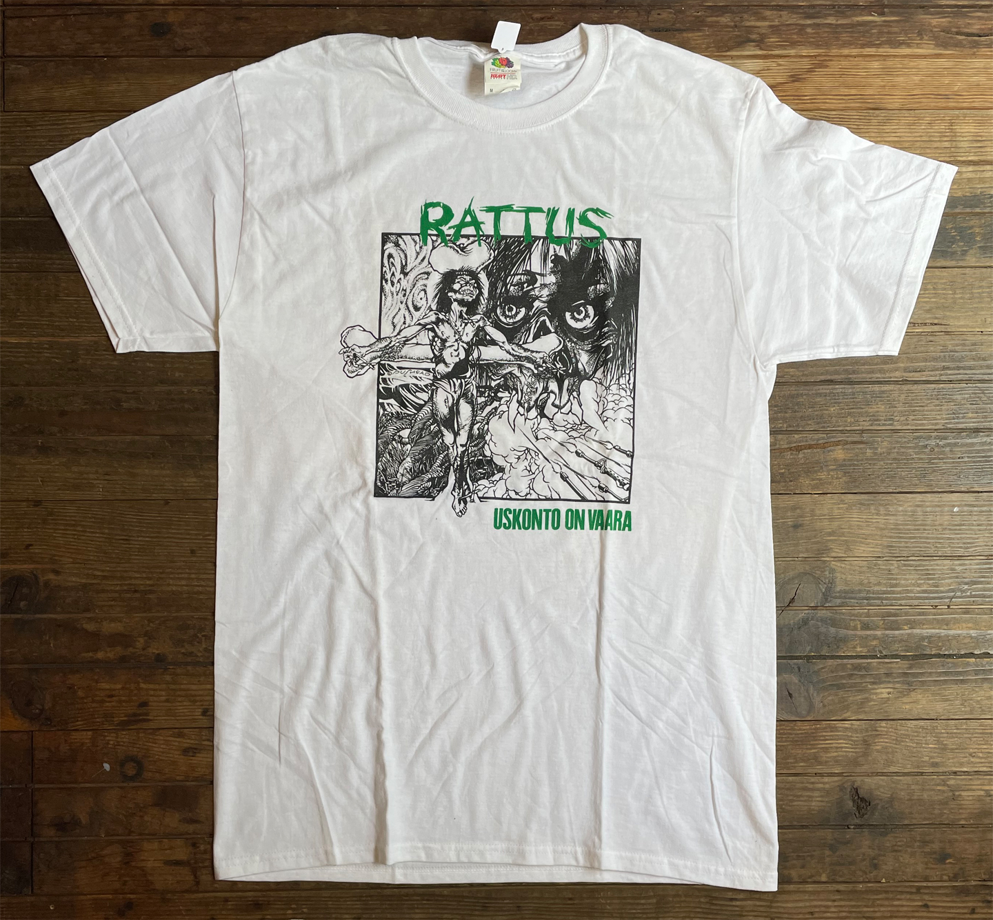 RATTUS Tシャツ Uskonto On Vaara