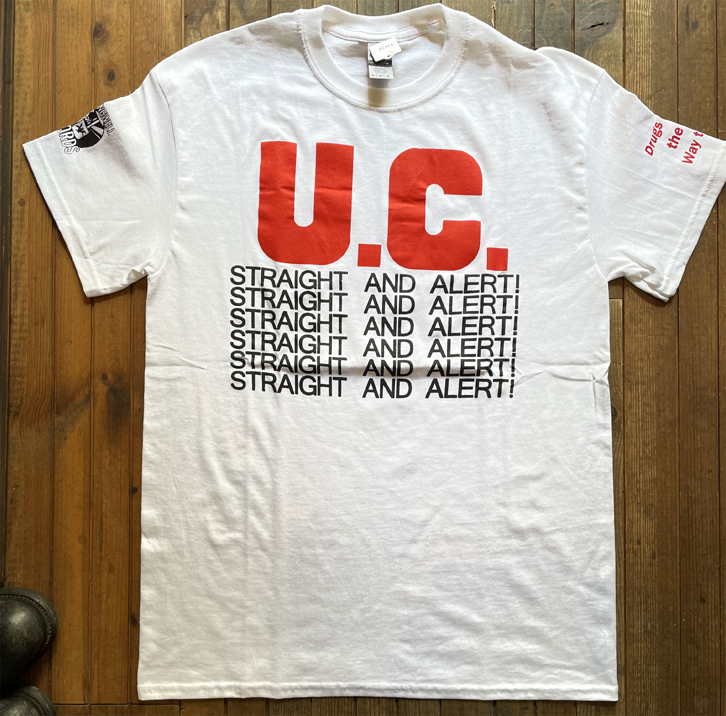 UNIFORM CHOICE Tシャツ STRAIGHT AND ALERT!