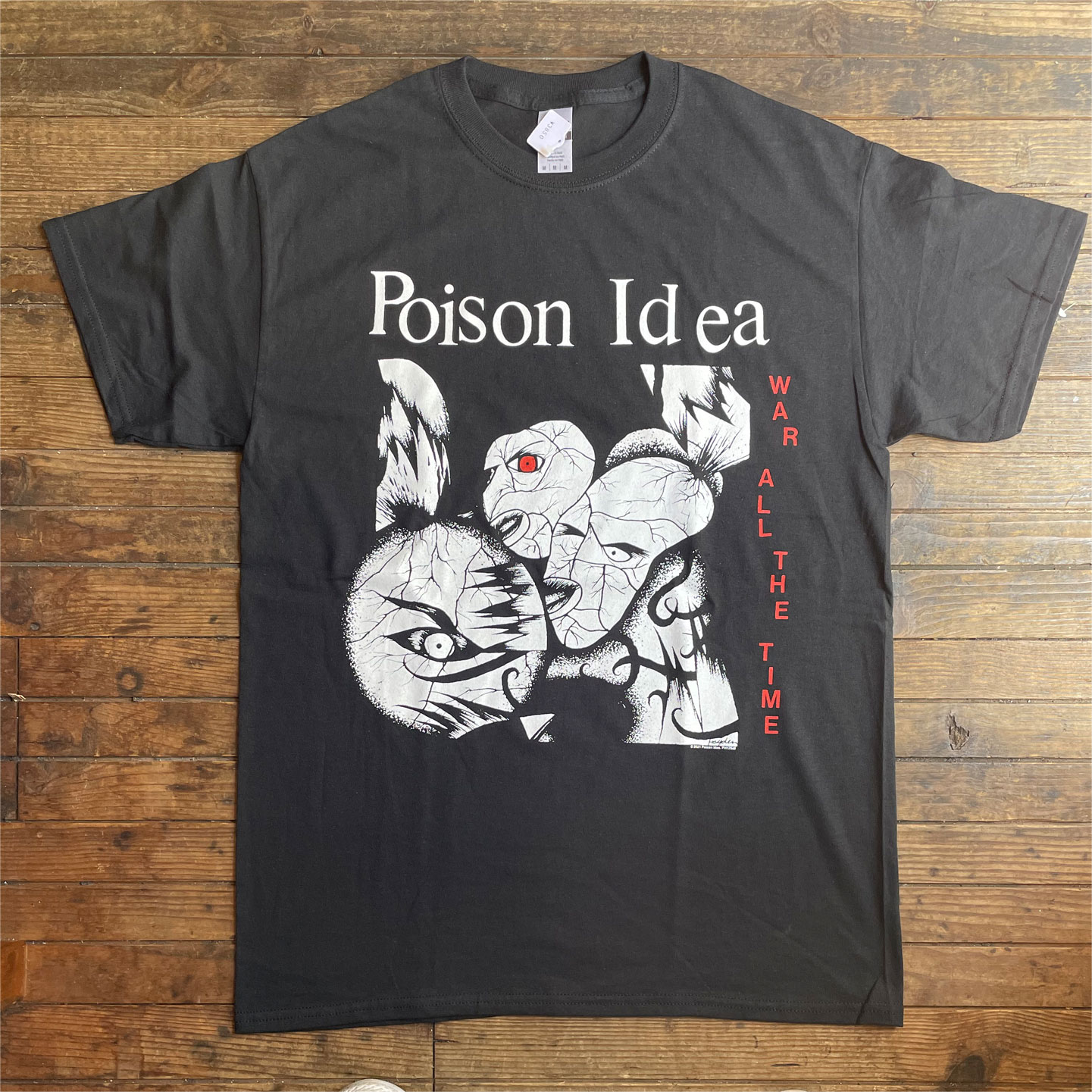 POISON IDEA Tシャツ WAR ALL THE TIME オフィシャル！