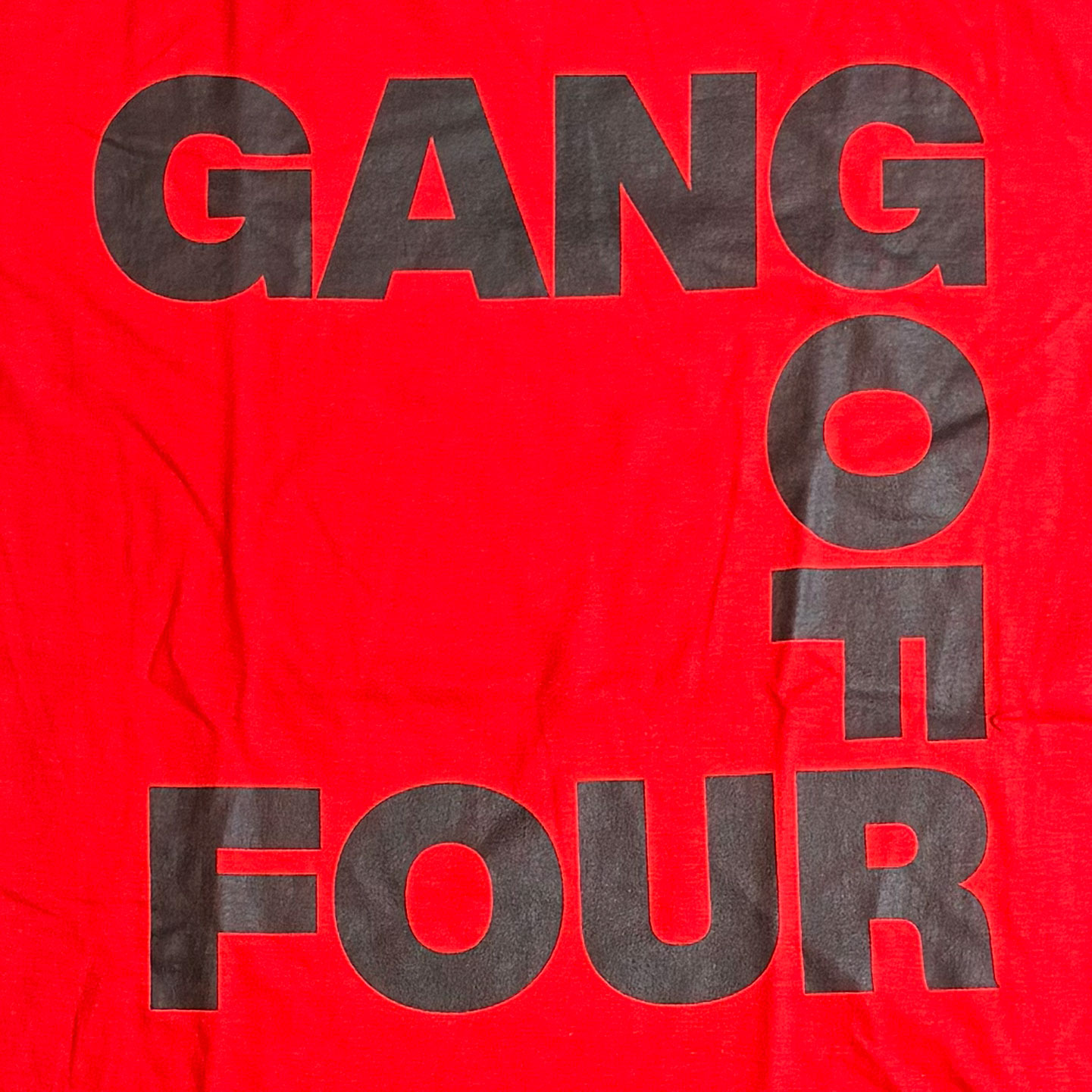 GANG OF FOUR Tシャツ LOGO オフィシャル！