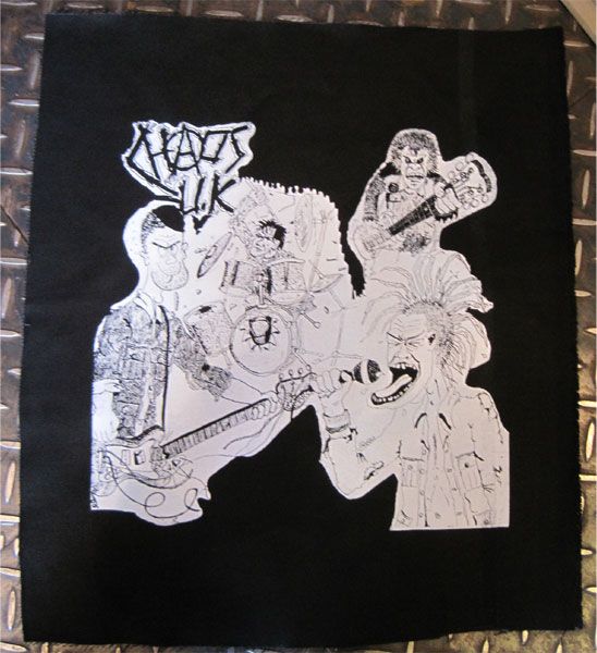 CHAOS UK BACKPATCH SINGLES