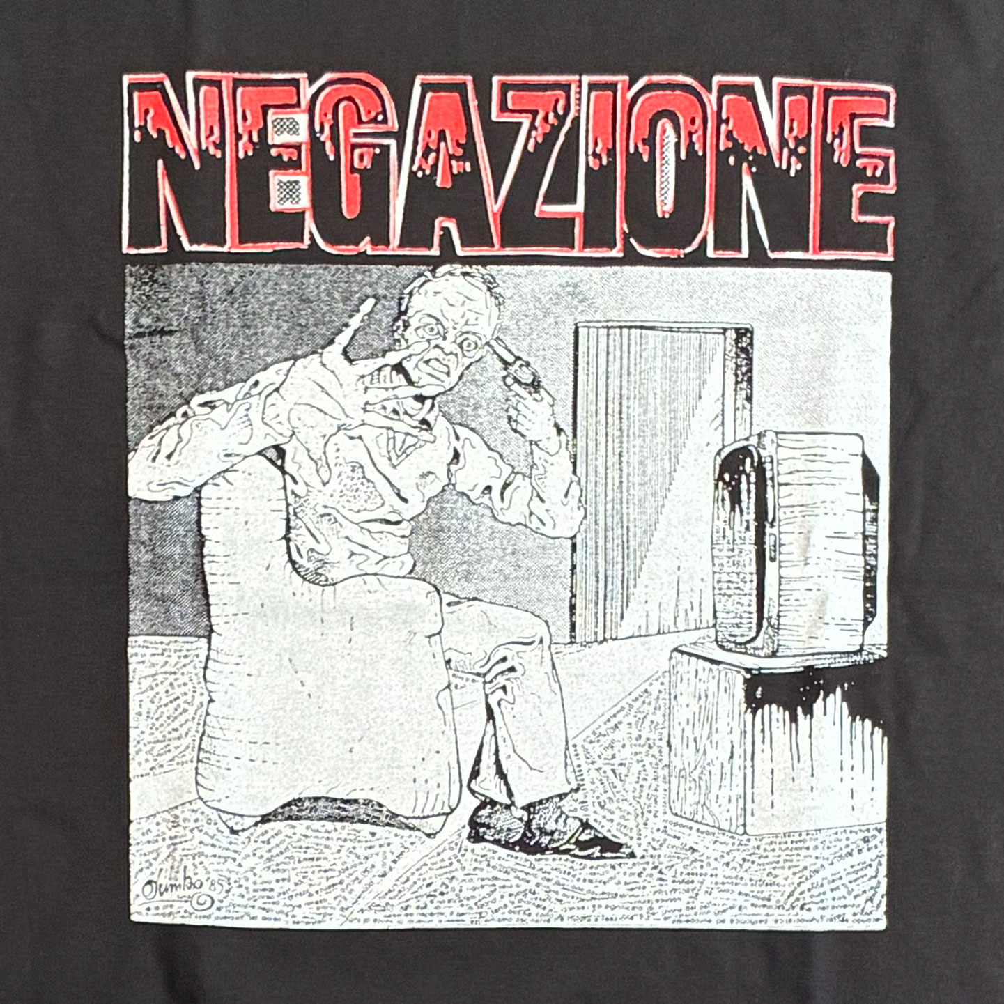 NEGAZIONE Tシャツ Condannati a morte nel vostro quieto vivere オフィシャル！
