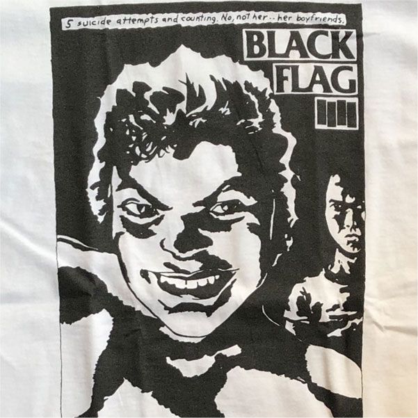 BLACK FLAG Tシャツ SUICIDE