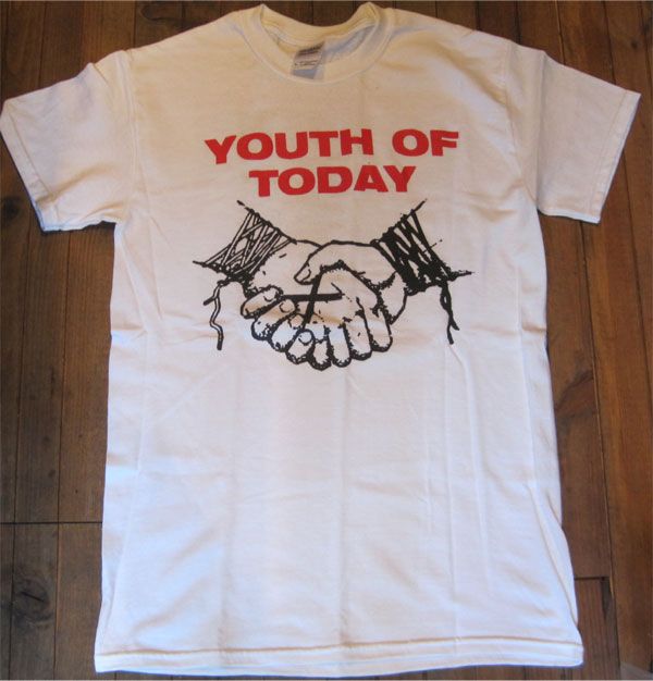 YOUTH OF TODAY Tシャツ HAND