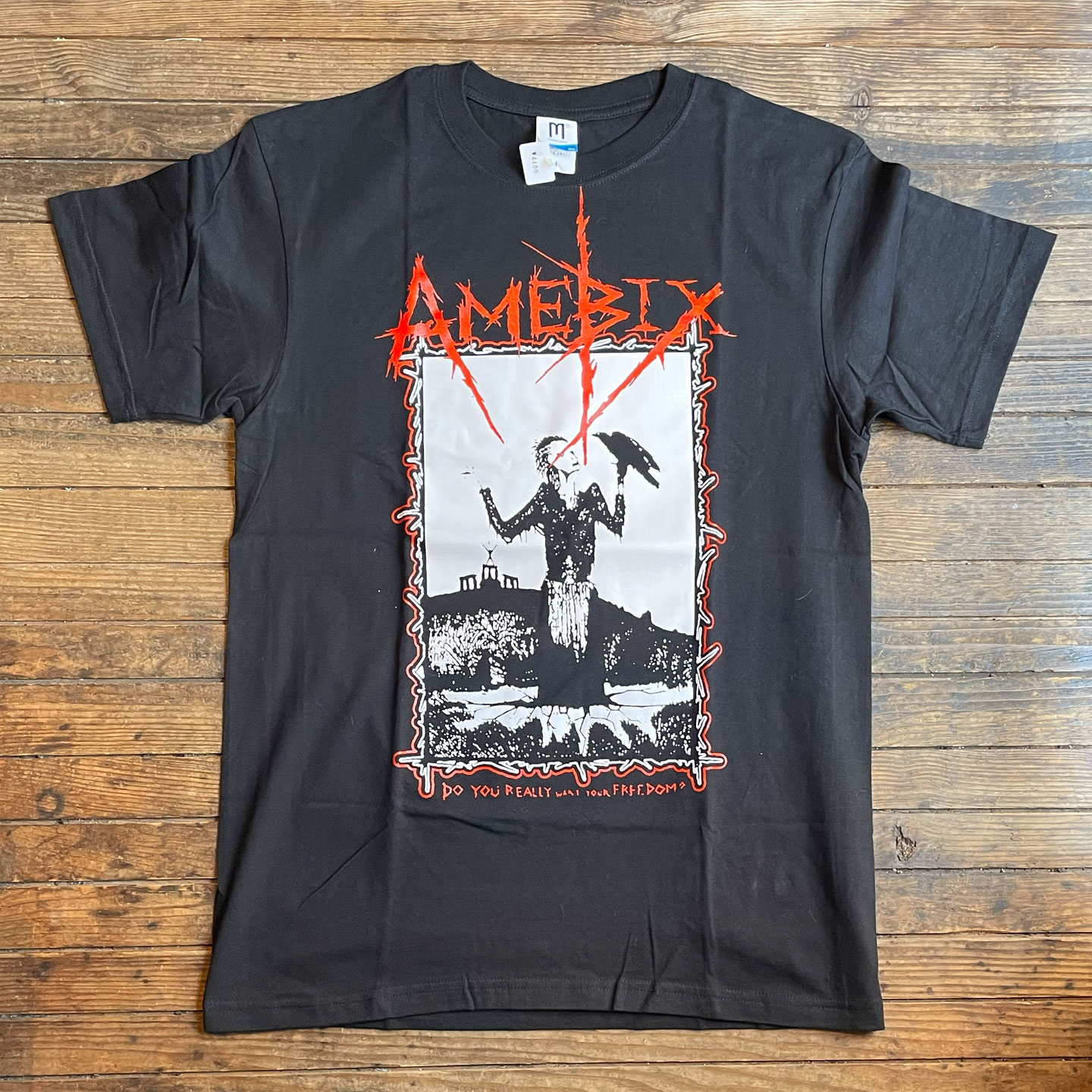 AMEBIX Tシャツ DO YOU REALLY WANT YOUR FREEDOM?2