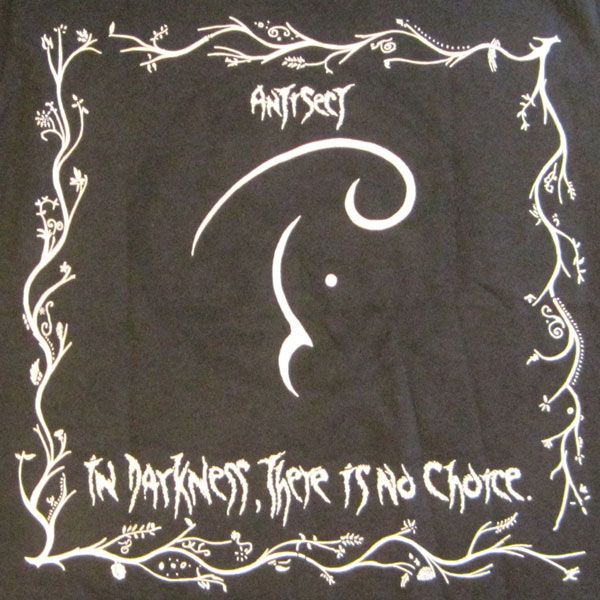 ANTISECT Tシャツ IN DARKNESS