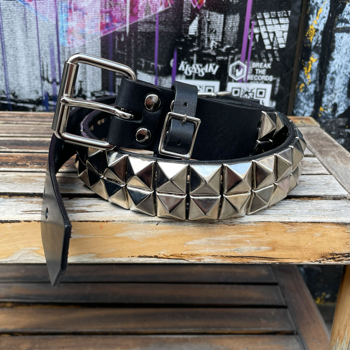 45REVOLUTION 鋲ベルト PYRAMID