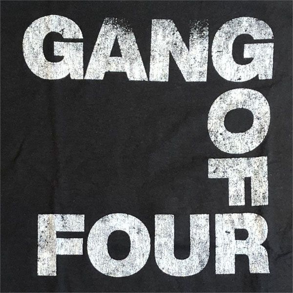 GANG OF FOUR Tシャツ ロゴ オフィシャル