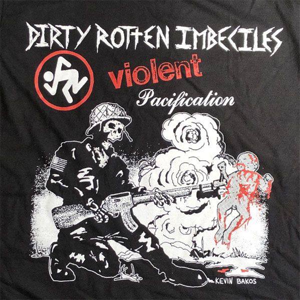 D.R.I. Tシャツ Violent Pacification 1