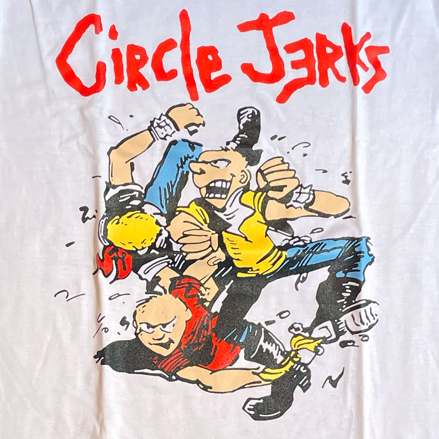 CIRCLE JERKS Tシャツ SKUNKERS