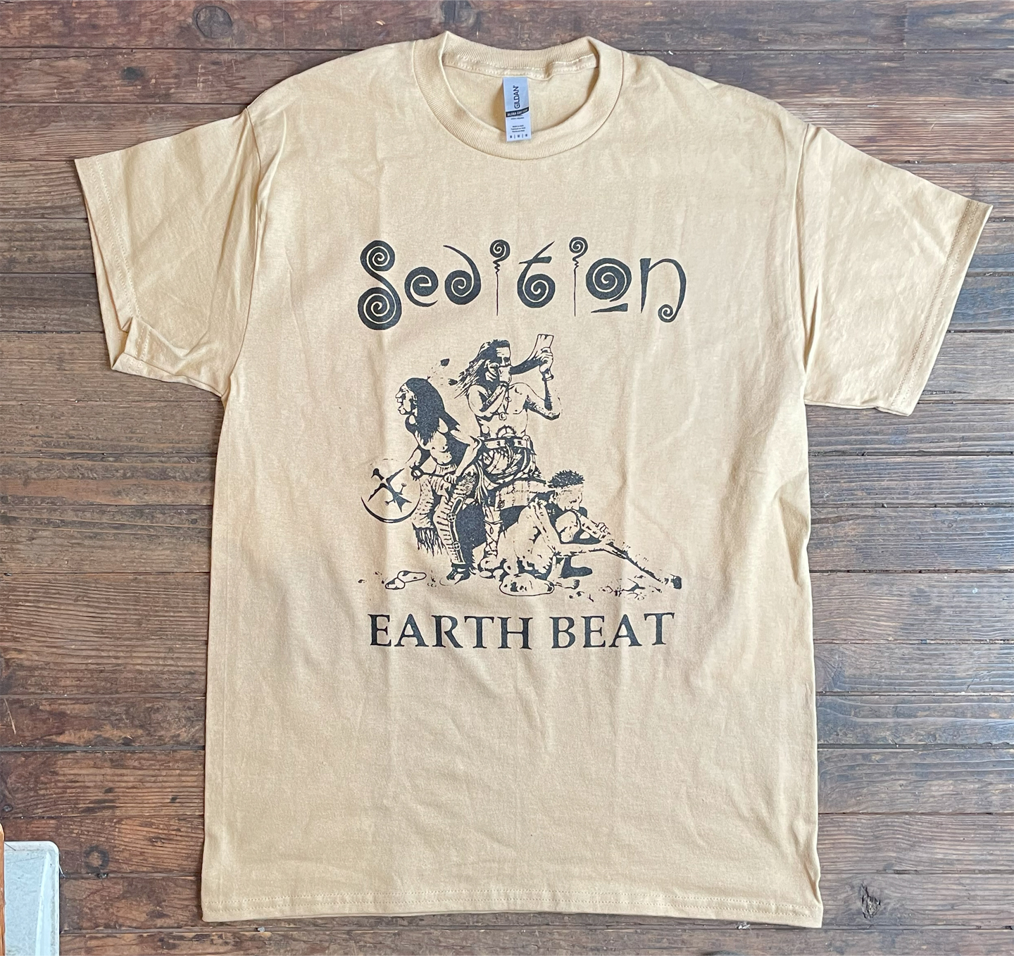 SEDITION Tシャツ EARTH BEAT
