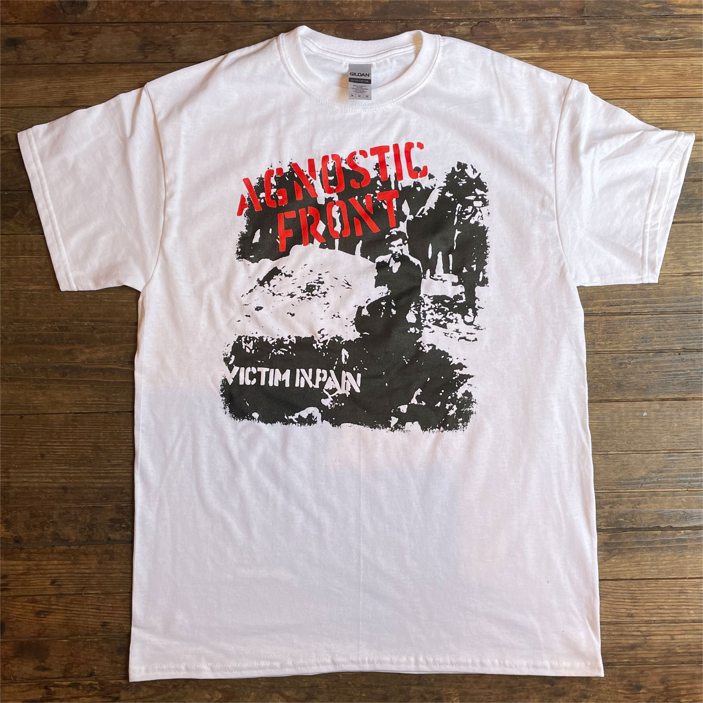 AGNOSTIC FRONT Tシャツ VICTIM IN PAIN
