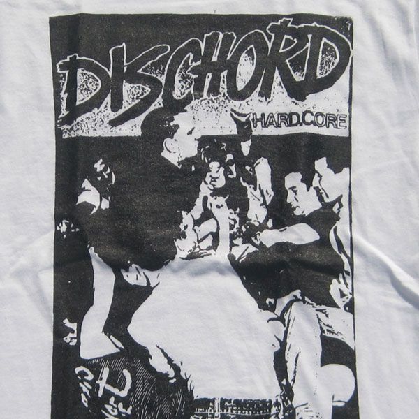DISCHORD Tシャツ D.C HARDCORE