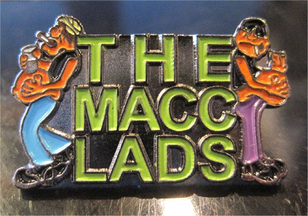 THE MACC LADS ピンバッジ