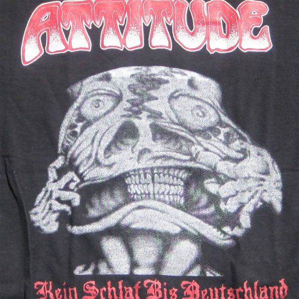 ATTITUDE Tシャツ Kein Schlaf Bis Deutschland