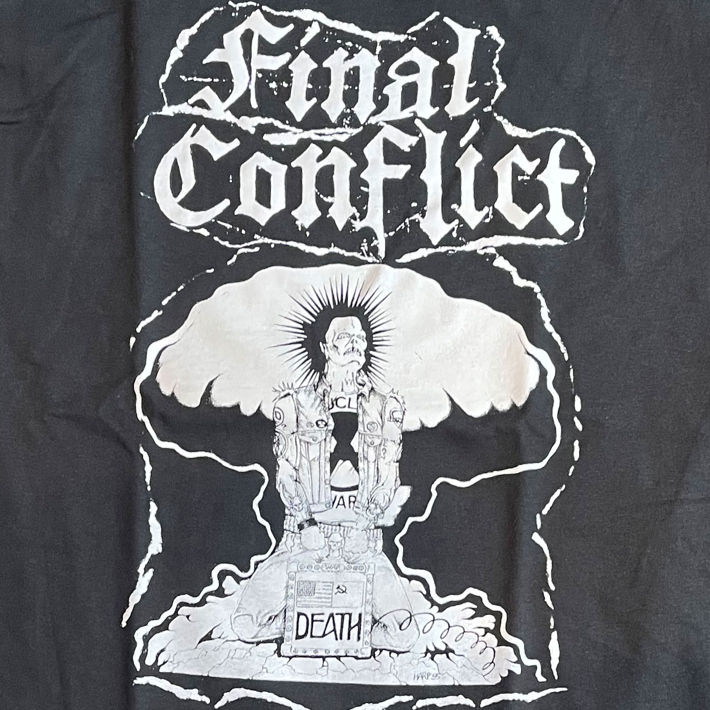FINAL CONFLICT Tシャツ DEATH オフィシャル！