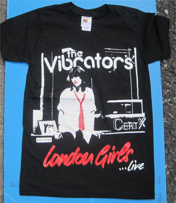 VIBRATORS Tシャツ LONDON GIRL