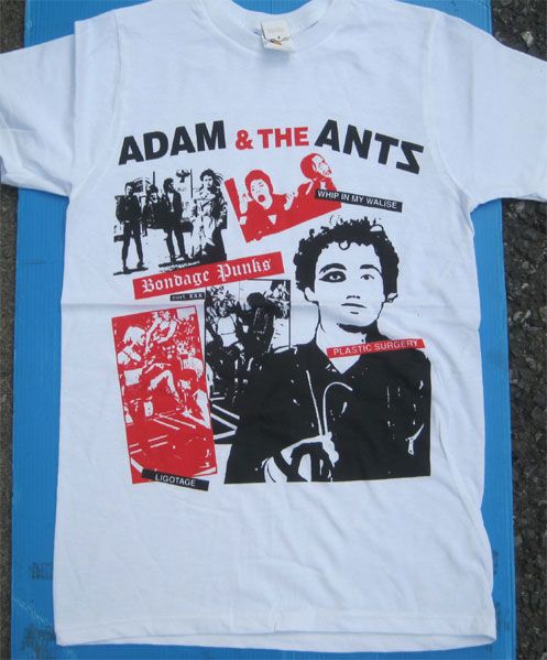 ADAM AND THE ANTS Tシャツ PHOTO
