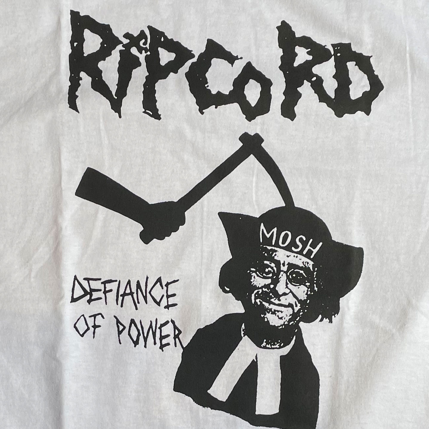 RIPCORD Tシャツ DEFIANCE OF POWER
