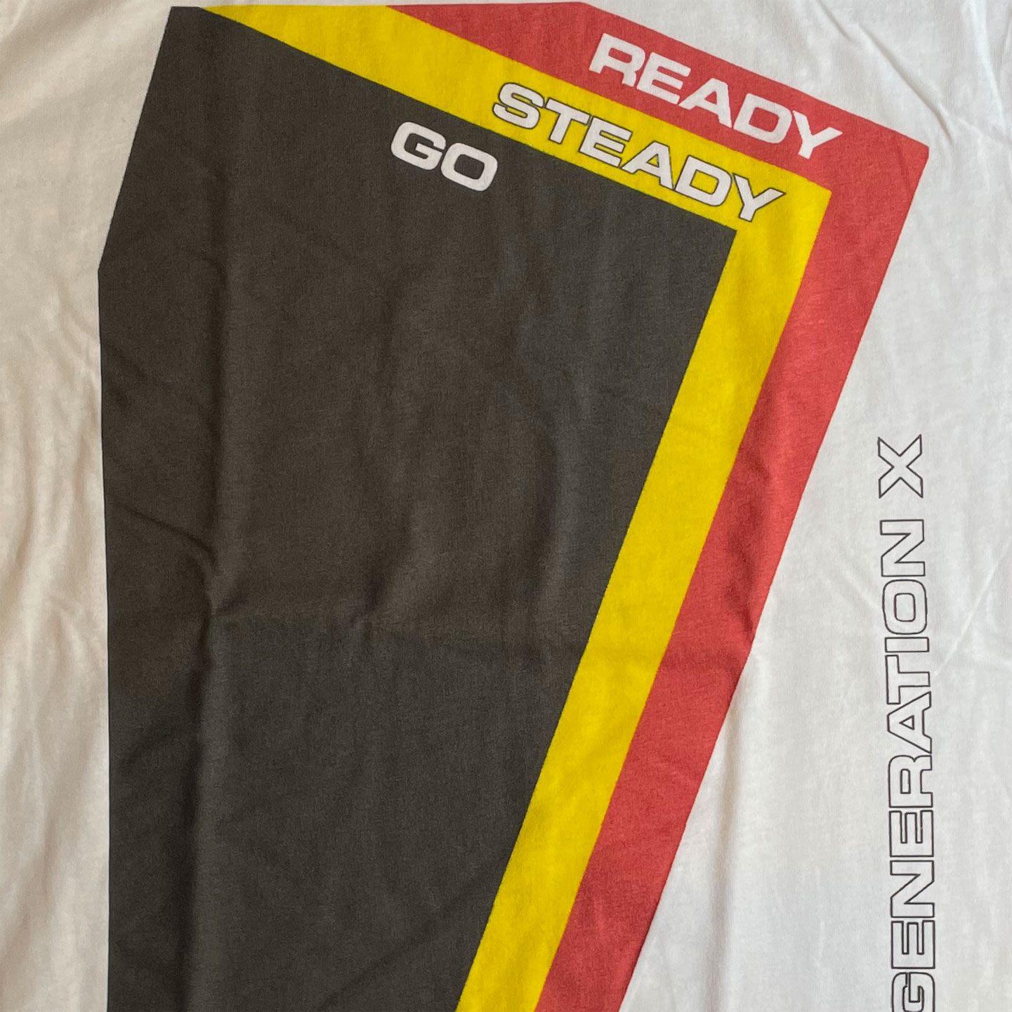 GENERATION X Tシャツ READY STEADY GO