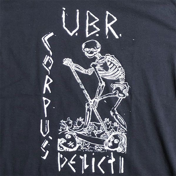 U.B.R. Tシャツ CORPUS DELICTI