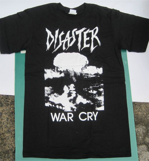 DISASTER Tシャツ WAR CRY 3