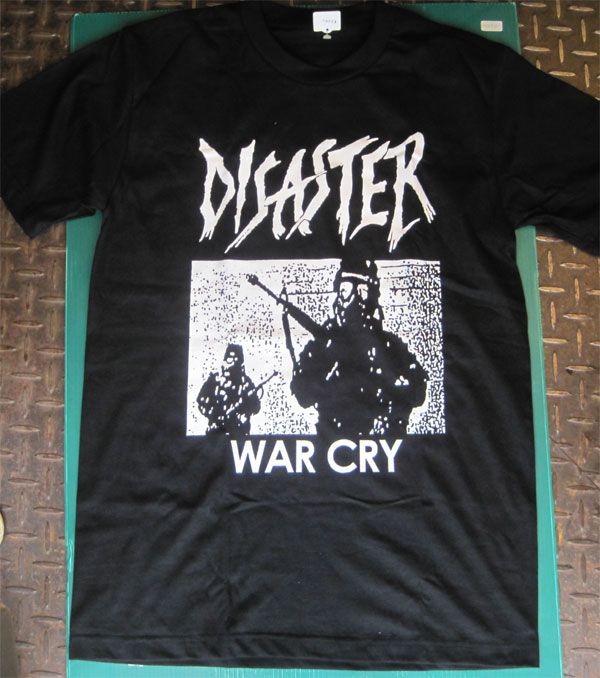 DISASTER Tシャツ WAR CRY2