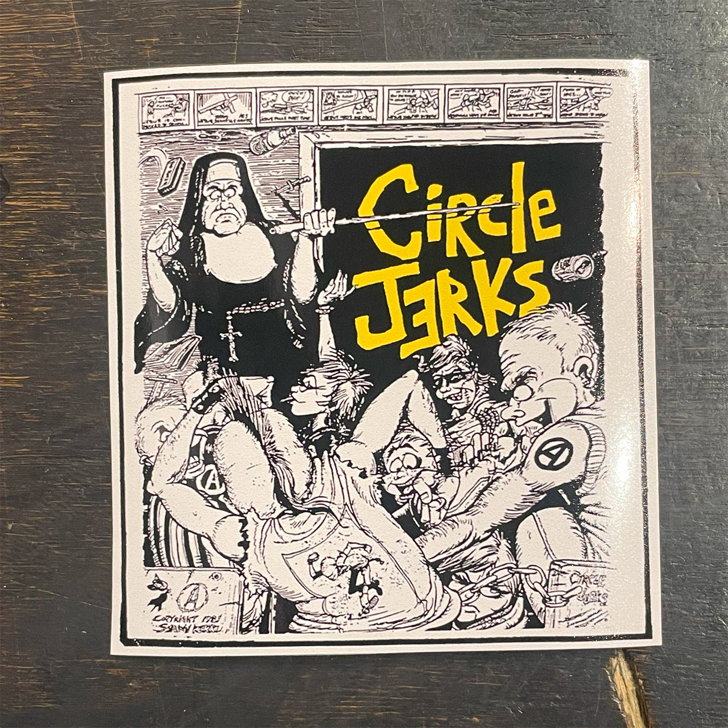 CIRCLE JERKS ステッカー