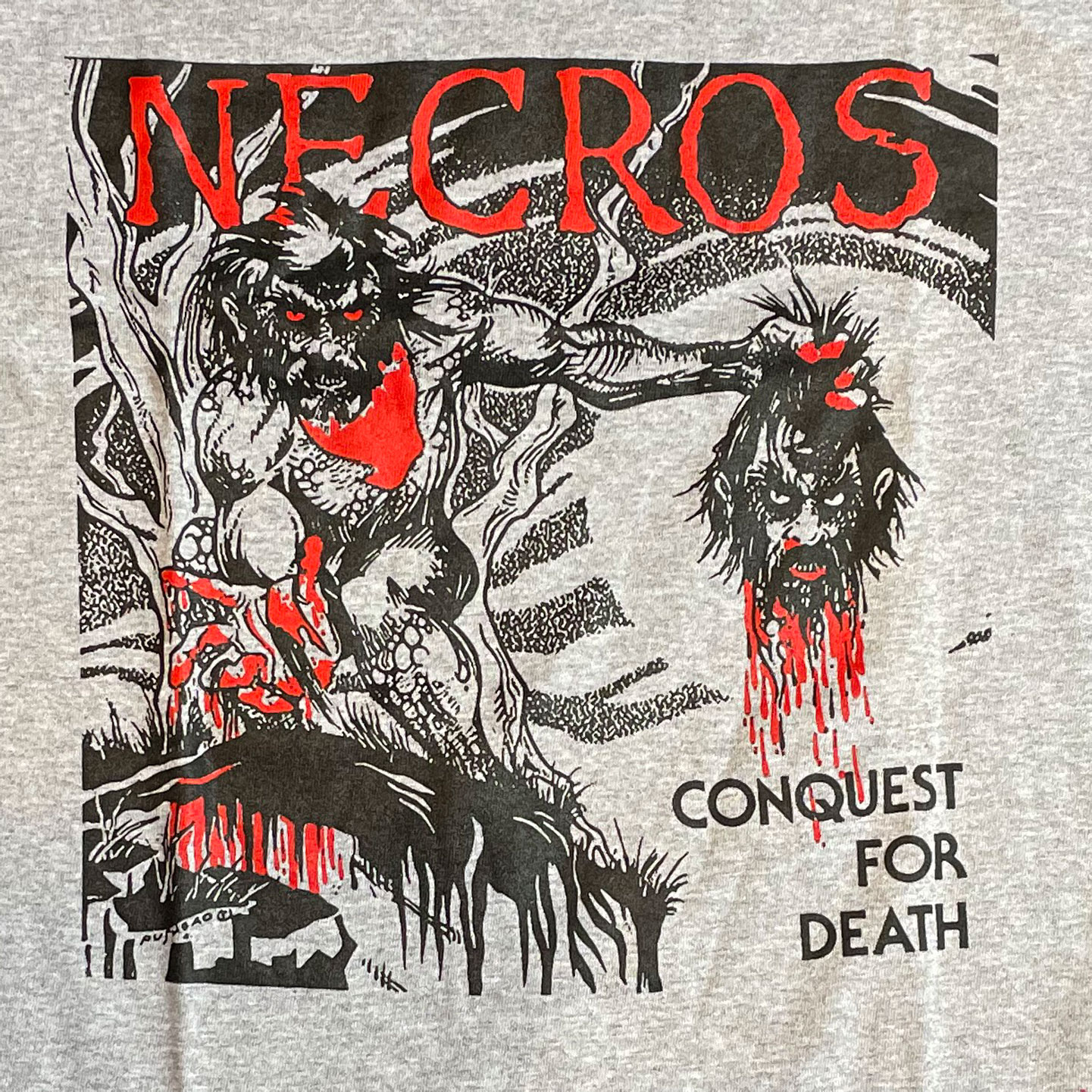 NECROS Tシャツ CONQUEST FOR DEATH