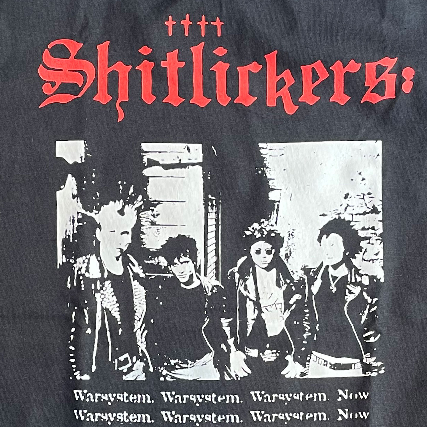 SHITLICKERS Tシャツ WAR SYSTEM