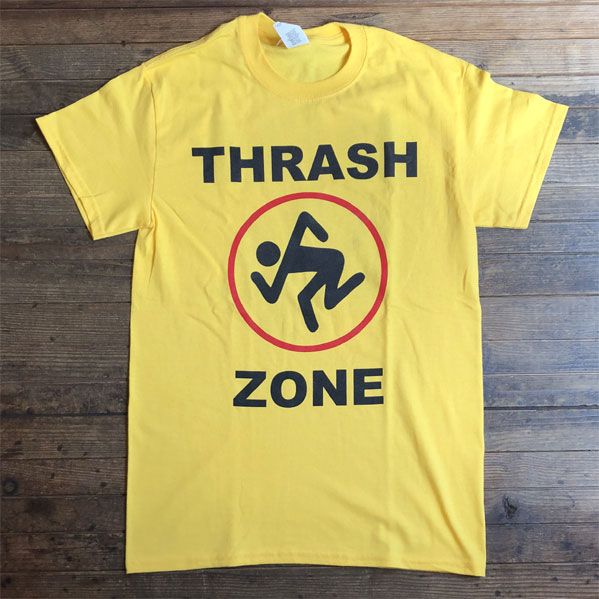 D.R.I. Tシャツ THRASH ZONE EURO TOUR