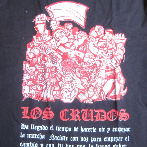 LOS CRUDOS Tシャツ 1st 2