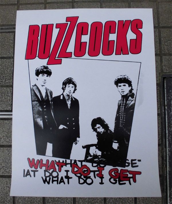 BUZZCOCKS ポスター
