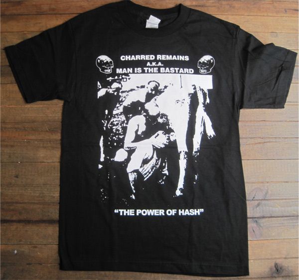 MAN IS THE BASTARD Tシャツ THE POWER OF HASH