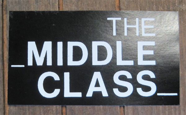 MIDDLE CLASS  ステッカー