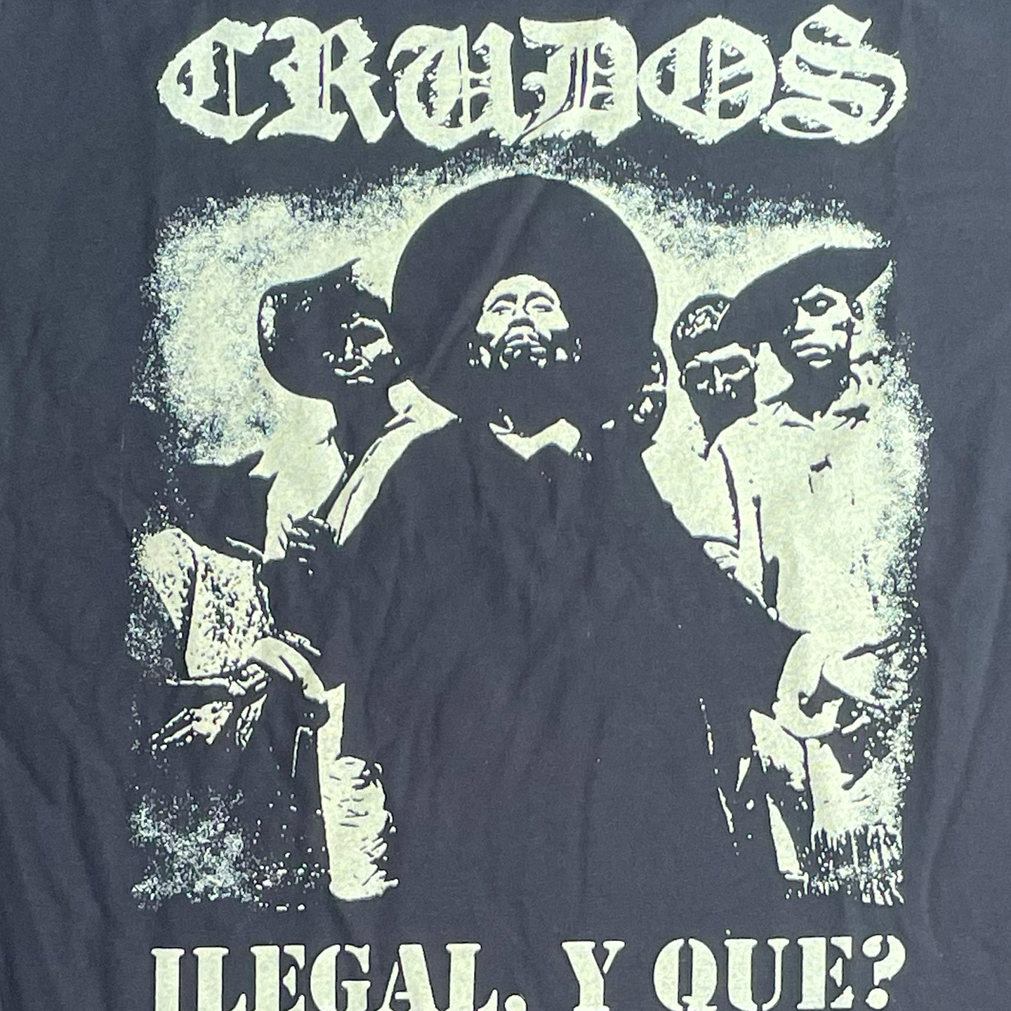 LOS CRUDOS Tシャツ ILEGAL