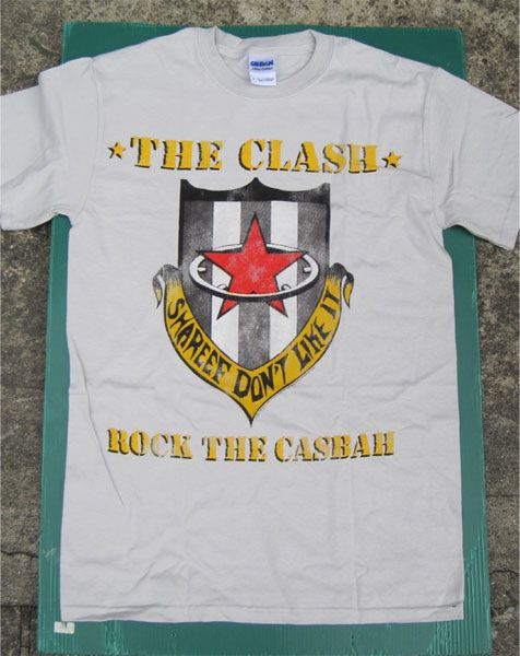 THE CLASH Tシャツ ROCK THE CASBAH