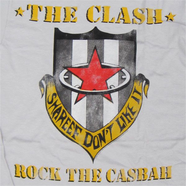 THE CLASH Tシャツ ROCK THE CASBAH